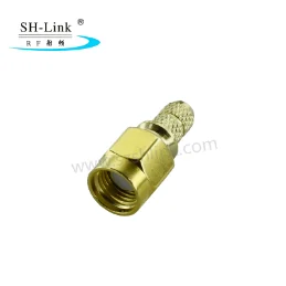 RF SMA coaxial female connector for RG316 RG174 cable